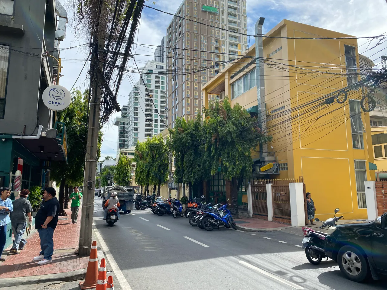 Yellow building housing O'glee
